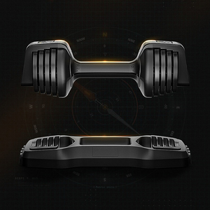 Set di manubri regolabili rapidi da 25 libbre Set di <span class=keywords><strong>pesi</strong></span> singoli Set di manubri regolabili automatici per Fitness - Product Image 2