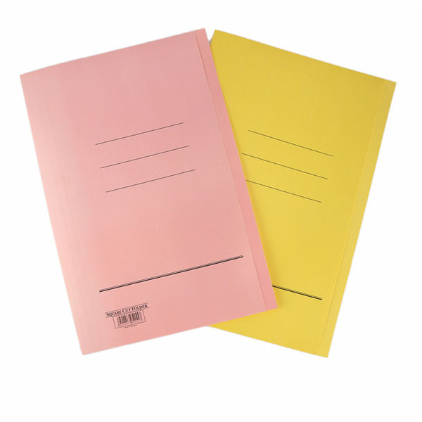 stationery Manila File Folder Reinforced 2 Cut Tab A4 Letter Size Organizing and Easy File Manila paper a4 folder file