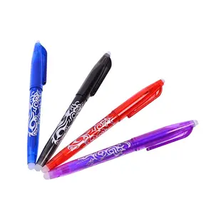 Разноцветные стираемые гелевые ручки 0,7 мм с логотипом под заказ, заправки для офиса и школы
