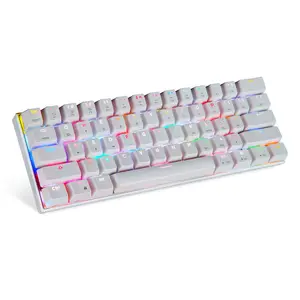 הנמכר ביותר 60% מיני מקלדת ABS keycap bt rf מכאני מקלדת