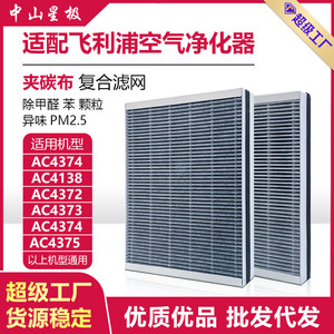 ฟิลเตอร์เครื่องฟอกอากาศสตาร์เพียวริฟิเคชั่น ฟิลิปส์ AC4138 ใช้ได้กับ AC4374 4138 4372 4173 ทนต่ออุณหภูมิสูง - Product Image 5
