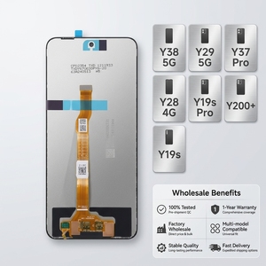 หน้าจอ LCD แบบสัมผัส <span class=keywords><strong>Vivo</strong></span> พร้อมกรอบแบบไร้ขอบ สำหรับเปลี่ยนหน้าจอรุ่น Y38 5G <span class=keywords><strong>Y29</strong></span> 5G Y37 Pro Y200+ - Product Image 2