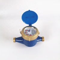Compteur d'eau en laiton à cadran sec multi-jets 1/2 "-2" à vendre