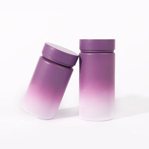 100ml Plastik flaschen in Bio lebensmittel qualität für feste Vitamin tabletten Lebertran Nahrungs ergänzungs mittel für andere Pillen - Product Image 3