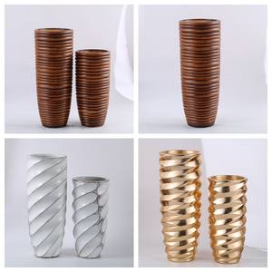 शिपिंग हवेली के लिए बड़े आउटडोर vases, लंबा प्लांटर्स बड़ा आउटडोर, लक्जरी सफेद रेशग्लास फूल <span class=keywords><strong>vase</strong></span> - Product Image 6