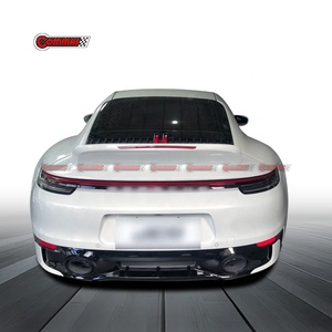อัพเกรดเป็นสปอยเลอร์หลังรถยนต์ FRP คุณภาพดีที่สุดสไตล์ SC สำหรับรถ Porsche 911 992 - Product Image 3