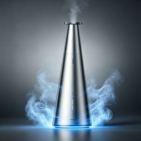 Diffuseur d'arômes portable 3004 avec arrêt automatique pour voiture, purificateur d'air en métal rechargeable par USB