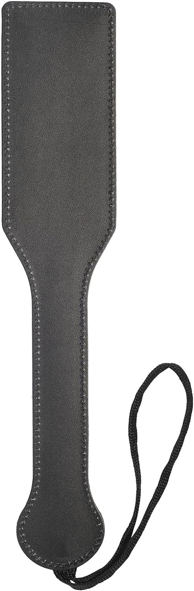 Frusta In Pelle Nera Finta - Per Costumi, Giochi O Decorazione - Foto 3