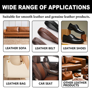 Nettoyant pour cuir puissant de 100ml Solution de préparation de surface du cuir Dégraisser et améliorer l'adhérence Nettoyage des chaussures - Product Image 5