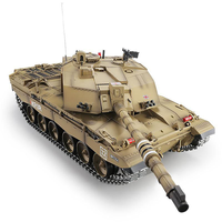 1/16 2,4G Heng Long RC Tank Toy 3908-1 British Challenger 2 Infrared IR Battle BB Airsoft Smoke Lights Sound Steel Metal Crawler