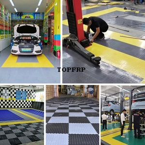 Heavy Duty Anti Slip Industrial PVC Coin Workshop Interlocking Floor <b>Tile</b> - Product Image 6