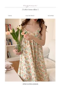 Vestido de dormir de noche <span class=keywords><strong>Sexy</strong></span> de verano para mujer, pijama de tirantes finos con almohadilla de encaje en el pecho, ropa de dormir de servicio doméstico dulce y encantador - Product Image 3