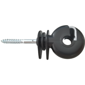 Fence Offset Ring Insulator Wood Post Fencing Screw Tape <b>Wire</b> Insulators Safe Garden Buildings Accessory J01 Plastic Frame Fence - Product Image 6