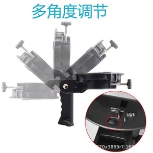 Flashlight Mount S Type <b>Clamp</b> Holder 1/4 20 Screw <b>Quick</b> <b>Release</b> For Camera - Product Image 2