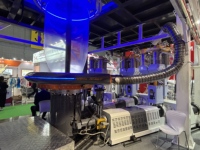 La machine de soufflement automatique de film de coextrusion a placé trois cinq couches HDPE LDPE LLDPE