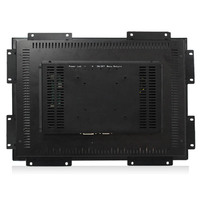 Personalizado 18,5 pulgadas impermeable Ip65 marco abierto Panel resistente montaje en pared pantalla de visualización capacitiva Industrial Lcd Monitor táctil