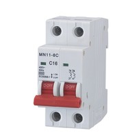 Disjoncteur miniature JIELI MN11-8C C16 en cuivre PA66 400V~ 50/60Hz 6kA Norme IEC60898-1 Garantie 5 ans