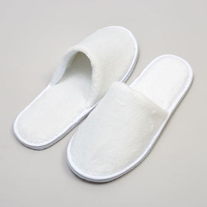 Tongs ouvertes médicales pantoufles pour hommes femmes lavable corail polaire confortable Spa Design personnalisé hôtel utiliser SharedHotel - Product Image 2