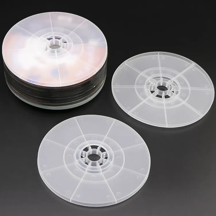 Parte superiore e inferiore stampabili del getto di inchiostro del CD-r dvd-r del fronte pieno del vinile di Digital di CD-R 80min 700MB del inferiore nero 80