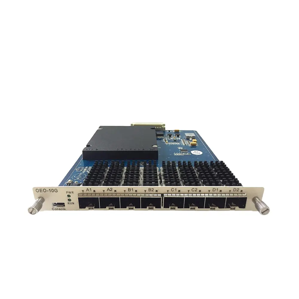 Unidad de transformación óptica OTU 10G sfp OEO Convertidor para red DWDM