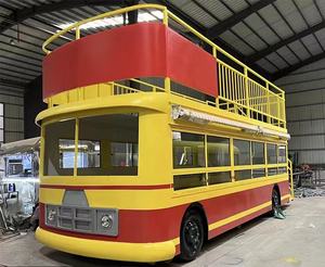 <span class=keywords><strong>Bus</strong></span> à deux étages, café, foodtruck, kiosque alimentaire, camionnette, camion à glaces, bar à jus mobile, friteuse mobile personnalisée, camion alimentaire - Product Image 1