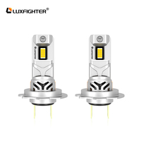 Luxfighter Q35 Mini E60 Lampu Otomatis Plug and Play Kecerahan Tinggi Bohlam Lampu LED untuk Mobil Truk Sepeda Motor Model X5 A4 A8