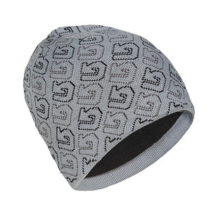 Cozy Cable Knit Winter Hat with <strong>Pom</strong> <strong>Pom</strong> Thick Fleece Lined <strong>Beanie</strong> Custom 100% Cotton Dot and Bow Pattern - Product Image 1