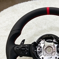 Volant pour BMW F30 F10 E90 F32 F36 M340i E39 F22 F11 540i E87 F82 M3 M5 E70 M4 Cuir Fibre de carbone F80 F82 F87 M Sport