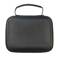 Grande trousse de voyage en EVA avec logo personnalisé, design simple et décontracté, anti-poussière, durable, antichoc, fermeture éclair, bande élastique, étanche, étui pour appareil électrique