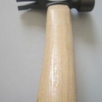 Marteau de cadre en titane Durable de 14 oz, griffe droite, manche de Hickory profilé