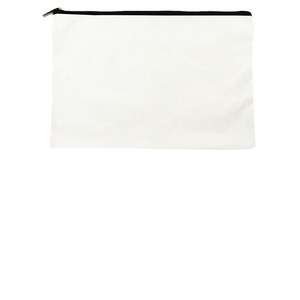 Bolsa <span class=keywords><strong>de</strong></span> Maquillaje Cosmética Grande con Cierre, Diseño Personalizado en Lona con Patrón Sólido, a la Moda y en Oferta - Product Image 3