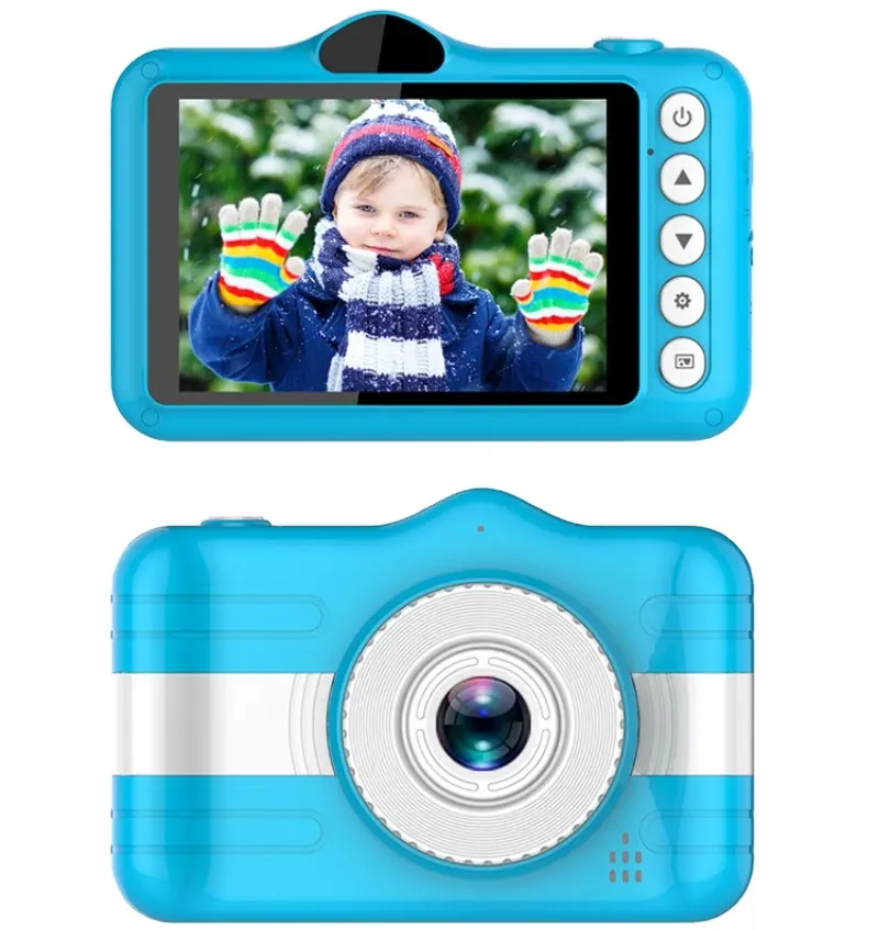 Miglior regalo all'ingrosso nuovo Design schermo da 3.5 pollici 1080P fotocamera digitale per bambini funzione di registrazione fotocamera per bambini