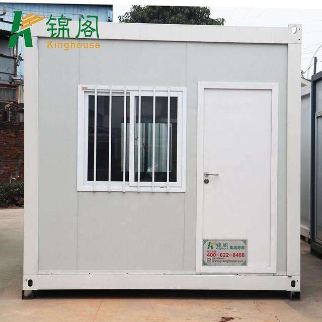 Space-Efficient Manufactured Homes UV-Resistant Remote Offices Premade House Prefabricated