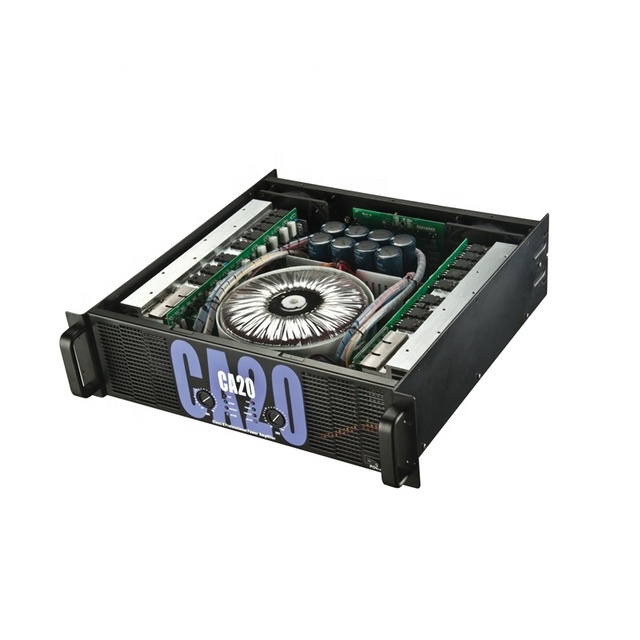 High-power Class-H Analog Power Amplifier, Low Impedance and Durable