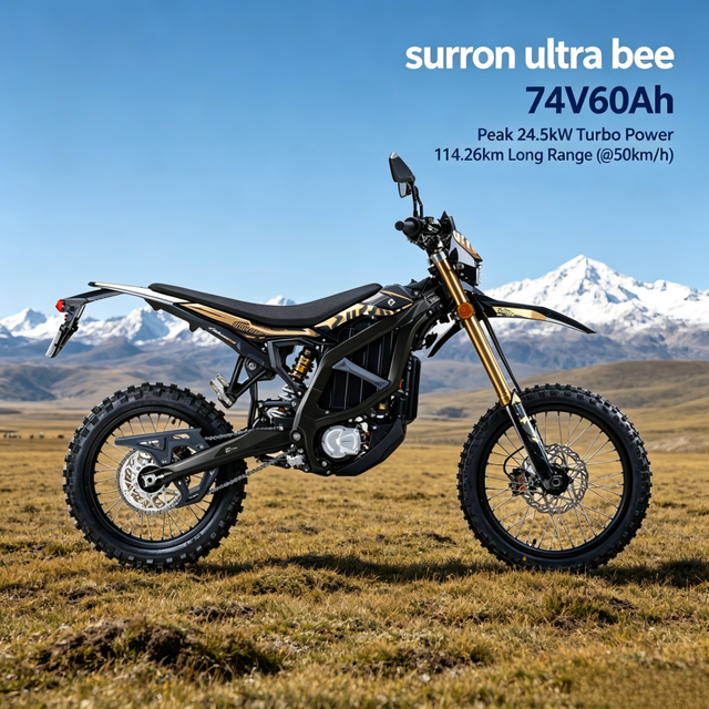 Surron Ultra Bee 2026 High-Speed Electric Motorcycle Off Road Dirt EBike 24.5 kw surron