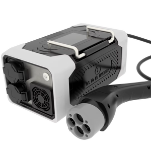 Nuevo descargador 3,5/5kw V2L puede cambiar la pistola de carga vehículo <span class=keywords><strong>el</strong></span>éctrico portátil EV descargador V2L con CCS CHAdeMO Tesla Type2 - Product Image 1