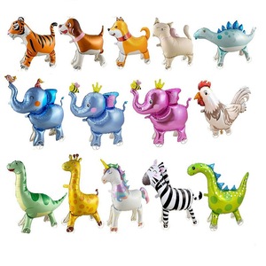 Đi Bộ Động Vật Bóng Vật Nuôi Inflatable Chó Mèo Bóng Cho Bữa Tiệc Sinh Nhật Dễ Thương Trang Trí Động Vật Lá Bóng Bay Với Bánh Xe - Product Image 2