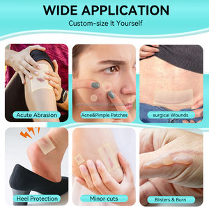 ม้วนไฮโดรคอลลอยด์เกรดทางการแพทย์สำหรับร่างกายแผ่นแปะสิวแบบทำมือเครื่องสำอางแผ่นป้องกันแผลพุพองดูแลผิวทุกประเภท - Product Image 6