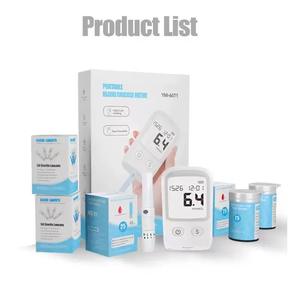 Двухфункциональный монитор: анализатор уровня мочевой кислоты и глюкозы в крови |   Комплект «Всё в одном» с 50 тест-полосками, одобренный CE - Product Image 4