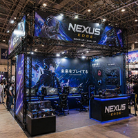 Estructura de Aluminio para Stand de Exhibición ACG, Sistema de Truss Modular Portátil para Exhibición en Comic Con y Ferias de Videojuegos