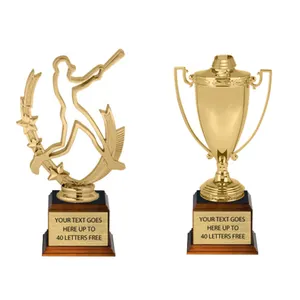 Troféus personalizados e personalizados, troféus personalizados da liga dos campeões do fabricante de futebol