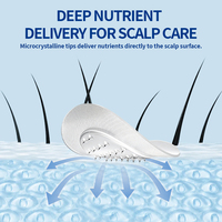 Patch capillaire microcristallin dissolvable, apport nutritif aux cuirs chevelus à base de plantes, fabricant OEM