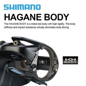 Shiman <span class=keywords><strong>CURADO</strong></span> BFS Baitcasting moulinets de pêche 8.2 rapport de vitesse bobine en métal eau salée profil bas Baitcast moulinets de pêche - Product Image 4