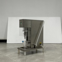Nouvelle machine à mélanger la crème glacée commerciale à haute productivité, automatique, en acier inoxydable, pour mélanger les fruits et le yogourt, 110V/220V