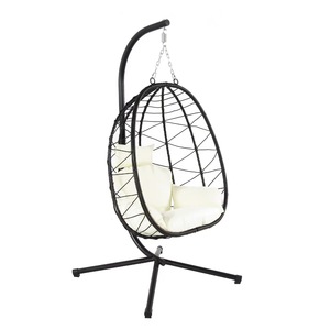 Foldable and Easy to Fold Light Weight <strong>Small</strong> Volume Rattan Patio Swings <strong>Egg</strong> Hanging Wicker <strong>Chair</strong> Carton Packing Hammocks <strong>Chair</strong> - Product Image 3