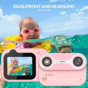 Mafiti Trẻ Em Không Thấm Nước Dưới Nước Máy Ảnh 10ft Floatable 32GB Thẻ 26MP 1080P HD Video CMOS Cảm Biến <span class=keywords><strong>MP4</strong></span> Ảnh Tự Sướng Máy Ảnh Kỹ Thuật Số Cho - Product Image 6