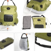 IRONDONKEY extérieur 20L équipement de Camping douche solaire équipement de bain solaire chauffage douche solaire accessoires de Camping