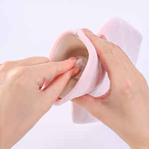 Pvc Hot Water <b>Bottle</b> With Fleece Cover Anti Explosion Cartoon Design For Hands Feet Stomach Winter Warmth - Product Image 2