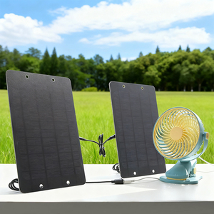 ALECTER Panneaux solaires miniatures de haute qualité, chargeur USB 5V 6W monocristallin noir, garantie 1 an, pour l'extérieur - Product Image 4