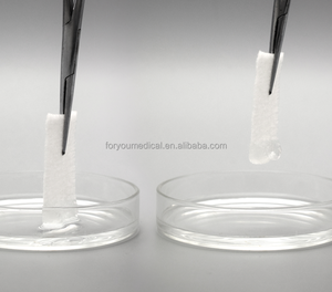 Apósito de Fibra Gelificante para el Cuidado de Úlceras de Pierna Baja, Apósito Médico Estéril Altamente Absorbente de CMC para Heridas - Product Image 4